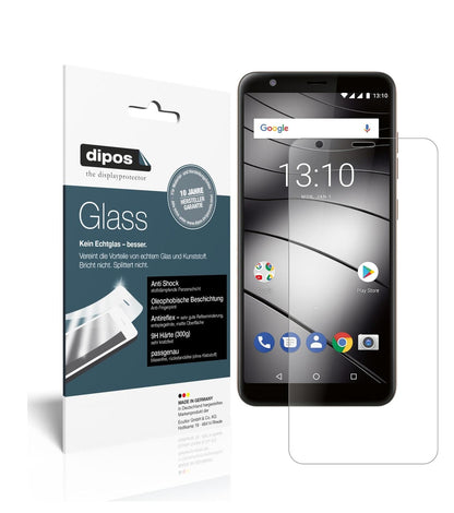 Matte Displayschutzfolie von dipos passend für Gigaset GS280, 9H kratzfest und blasenfrei montiert