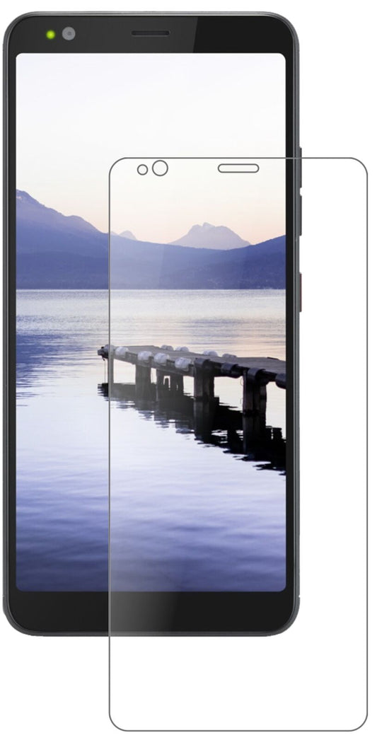 Matte Displayschutzfolie von dipos passend für Gigaset GS370, 9H kratzfest und blasenfrei montiert