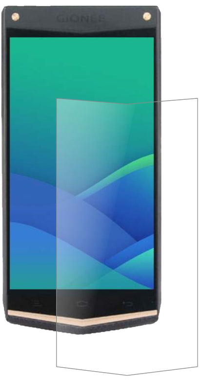 Matte Displayschutzfolie von dipos passend für Gionee W919, 9H kratzfest und blasenfrei montiert