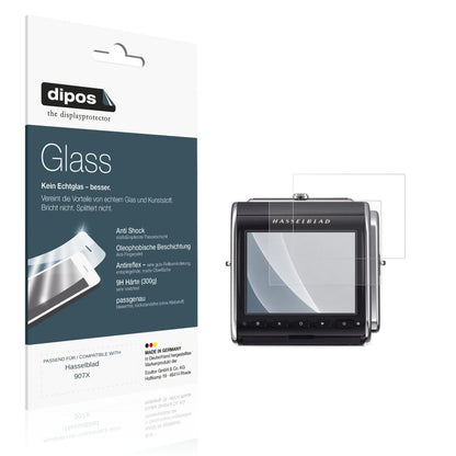 Matte Displayschutzfolie von dipos passend für Hasselblad 907X, 9H kratzfest und blasenfrei montiert