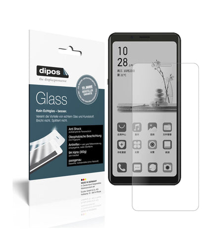 Matte Displayschutzfolie von dipos passend für HiSense A5, 9H kratzfest und blasenfrei montiert