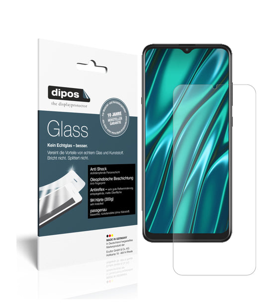 Matte Displayschutzfolie von dipos passend für HiSense King Kong 6, 9H kratzfest und blasenfrei montiert