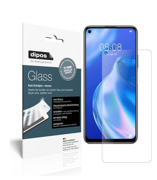 Matte Displayschutzfolie von dipos passend für Honor 30S, 9H kratzfest und blasenfrei montiert