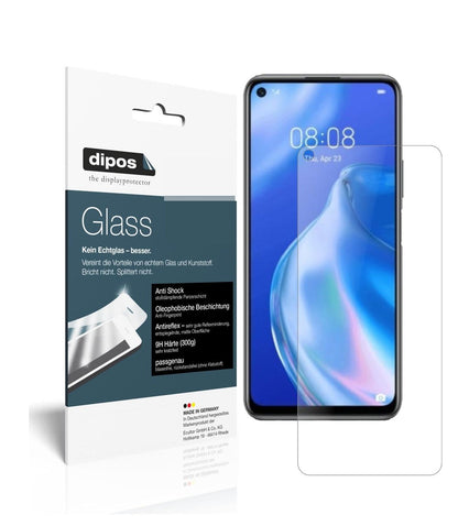 Matte Displayschutzfolie von dipos passend für Honor 30S, 9H kratzfest und blasenfrei montiert