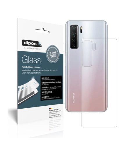 Matte Displayschutzfolie von dipos passend für Huawei nova 7 SE Rückseite, 9H kratzfest und blasenfrei montiert