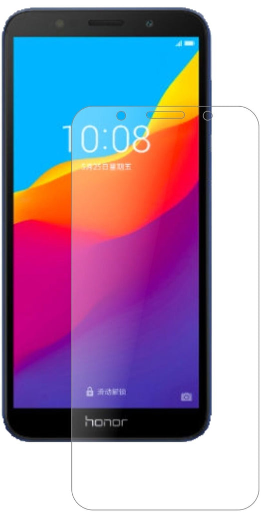 Matte Displayschutzfolie von dipos passend für Honor 7 play, 9H kratzfest und blasenfrei montiert