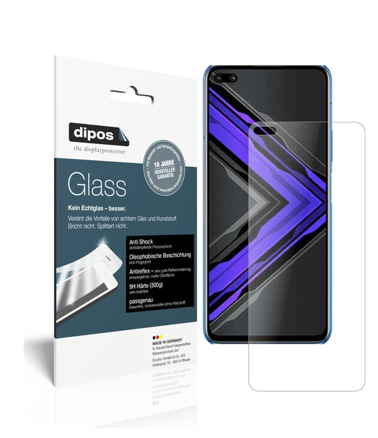 Matte Displayschutzfolie von dipos passend für Honor Play 4 Pro, 9H kratzfest und blasenfrei montiert