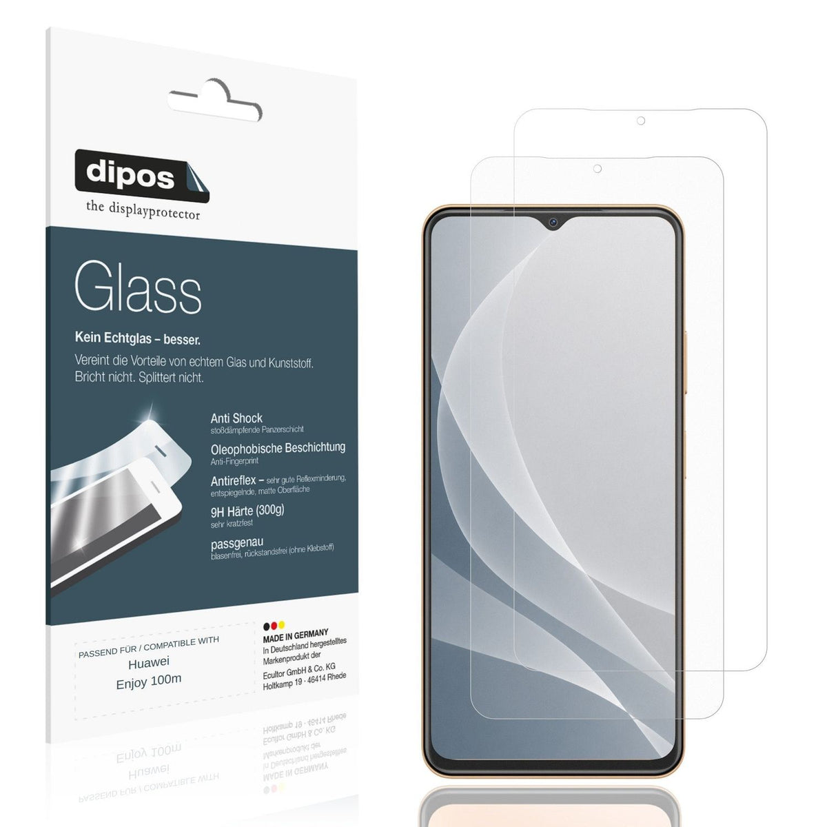 Displayschutz hergestellt in Deutschland, höchste Qualität made in Germany