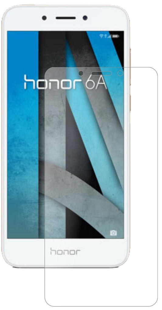 Matte Displayschutzfolie von dipos passend für Huawei Honor 6A, 9H kratzfest und blasenfrei montiert