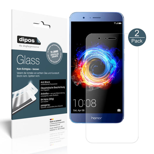 Matte Displayschutzfolie von dipos passend für Huawei Honor 8 Pro, 9H kratzfest und blasenfrei montiert