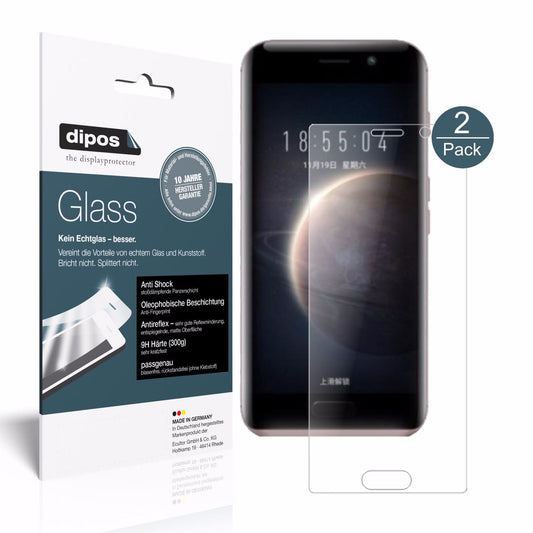 Matte Displayschutzfolie von dipos passend für Huawei Honor Magic, 9H kratzfest und blasenfrei montiert