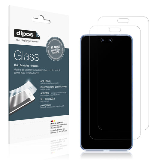 Matte Displayschutzfolie von dipos passend für Huawei Nova 12 Pro, 9H kratzfest und blasenfrei montiert