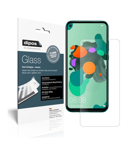 Matte Displayschutzfolie von dipos passend für Huawei nova 5z, 9H kratzfest und blasenfrei montiert