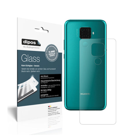 Matte Displayschutzfolie von dipos passend für Huawei nova 5i Pro Rückseite, 9H kratzfest und blasenfrei montiert