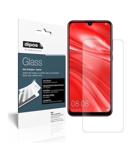 Matte Displayschutzfolie von dipos passend für Huawei Nova Lite 3, 9H kratzfest und blasenfrei montiert