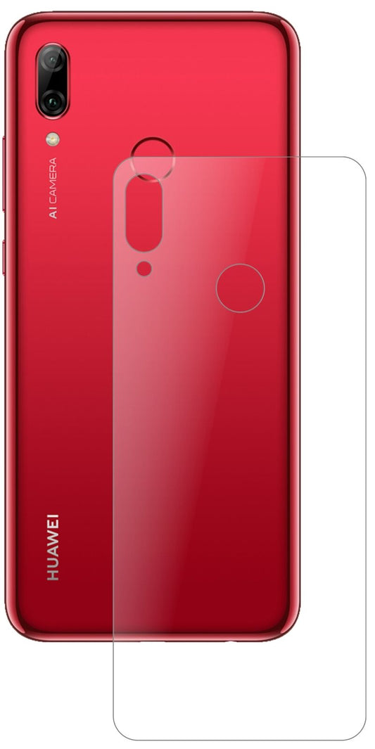Matte Displayschutzfolie von dipos passend für Huawei Nova Lite 3 Rückseite, 9H kratzfest und blasenfrei montiert