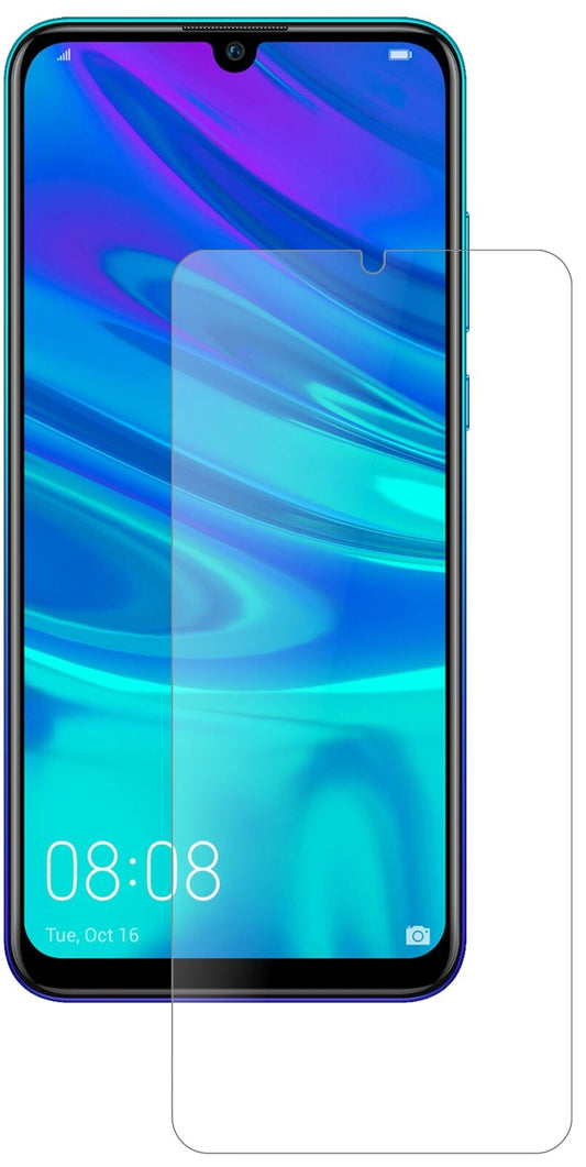Matte Displayschutzfolie von dipos passend für Huawei P Smart (2019), 9H kratzfest und blasenfrei montiert