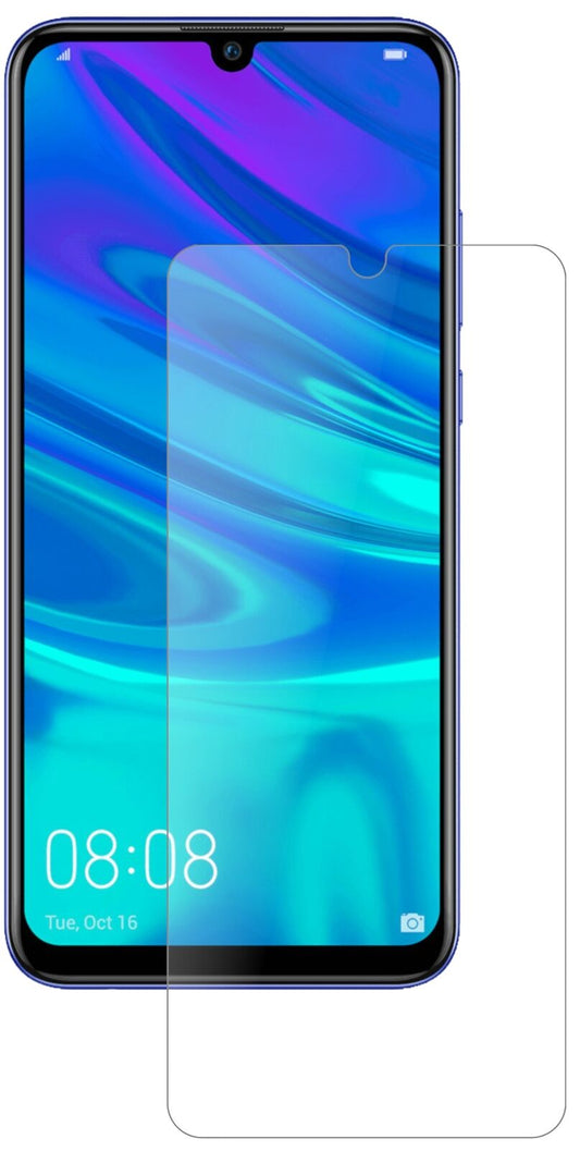 Matte Displayschutzfolie von dipos passend für Huawei P Smart Plus (2019), 9H kratzfest und blasenfrei montiert