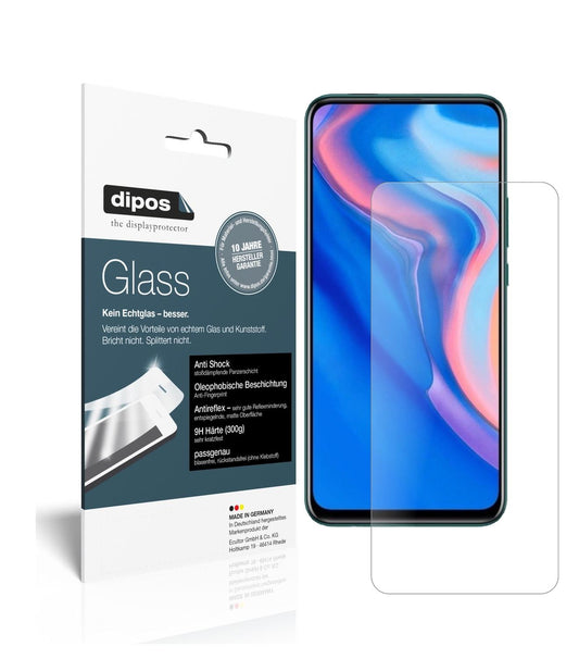 Matte Displayschutzfolie von dipos passend für Huawei P Smart Z (2019), 9H kratzfest und blasenfrei montiert
