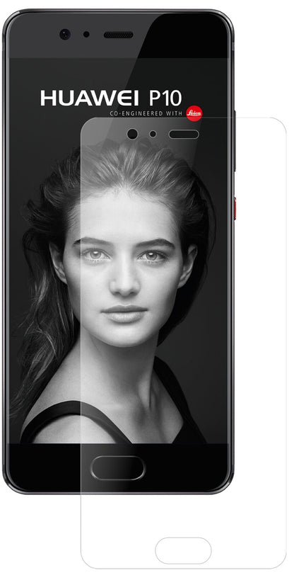 Matte Displayschutzfolie von dipos passend für Huawei P10, 9H kratzfest und blasenfrei montiert