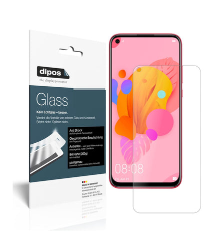 Matte Displayschutzfolie von dipos passend für Huawei P20 lite (2019), 9H kratzfest und blasenfrei montiert