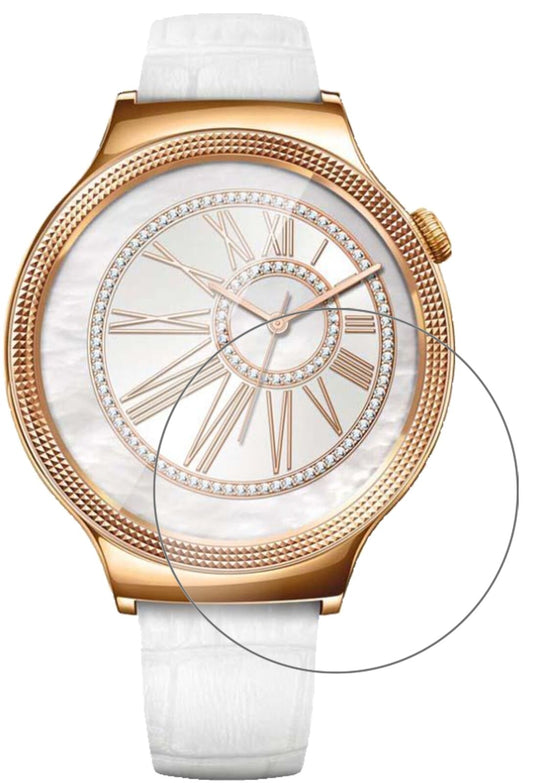 Matte Displayschutzfolie von dipos passend für Huawei Watch Jewel, 9H kratzfest und blasenfrei montiert