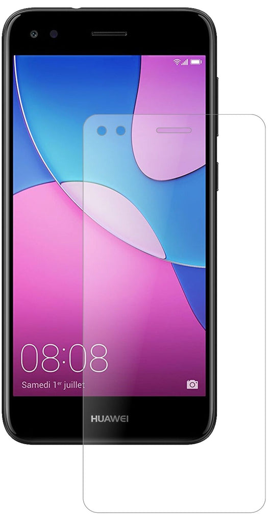 Matte Displayschutzfolie von dipos passend für Huawei Y6 Pro 2017, 9H kratzfest und blasenfrei montiert