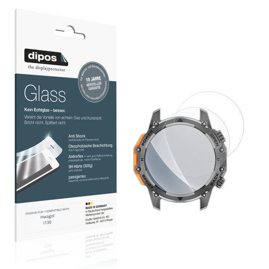 Matte Displayschutzfolie von dipos passend für Hwagol i130, 9H kratzfest und blasenfrei montiert