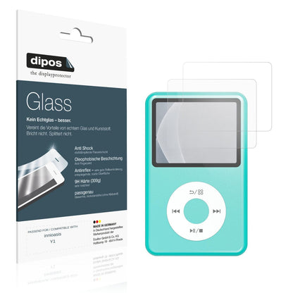 Matte Displayschutzfolie von dipos passend für innioasis Y1, 9H kratzfest und blasenfrei montiert