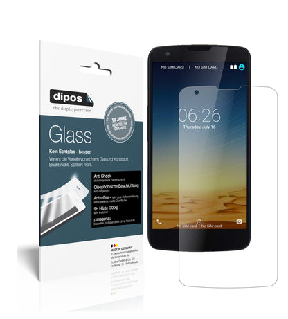 Matte Displayschutzfolie von dipos passend für Innos D6000, 9H kratzfest und blasenfrei montiert