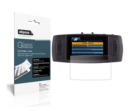 Matte Displayschutzfolie von dipos passend für iTracker GS6000-A12 Dashcam, 9H kratzfest und blasenfrei montiert