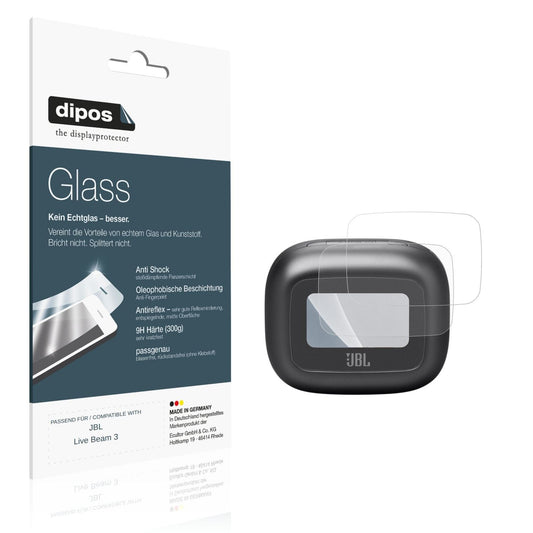 Matte Displayschutzfolie von dipos passend für JBL Live Beam 3, 9H kratzfest und blasenfrei montiert