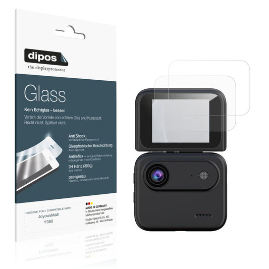 Matte Displayschutzfolie von dipos passend für JoyousMall Y360, 9H kratzfest und blasenfrei montiert