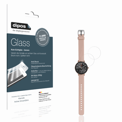 Matte Displayschutzfolie von dipos passend für Kienzle Active SmartSlim, 9H kratzfest und blasenfrei montiert