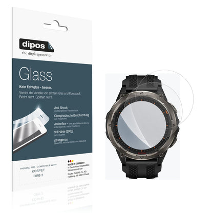 Matte Displayschutzfolie von dipos passend für KOSPET ORB 2, 9H kratzfest und blasenfrei montiert