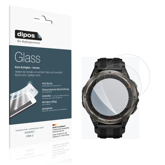 Matte Displayschutzfolie von dipos passend für KOSPET ORB 2, 9H kratzfest und blasenfrei montiert