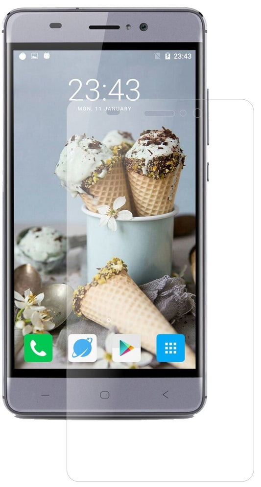 Matte Displayschutzfolie von dipos passend für Landvo XM300, 9H kratzfest und blasenfrei montiert