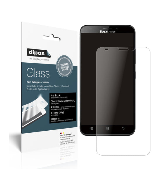 Matte Displayschutzfolie von dipos passend für Lenovo A916, 9H kratzfest und blasenfrei montiert