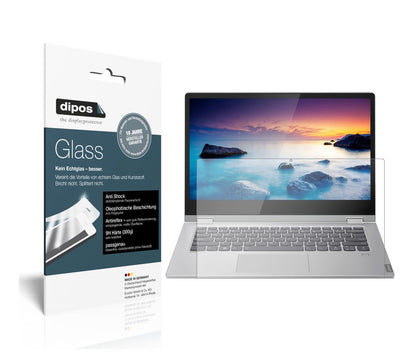 Matte Displayschutzfolie von dipos passend für Lenovo IdeaPad C340-14, 9H kratzfest und blasenfrei montiert