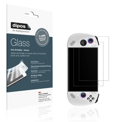 Matte Displayschutzfolie von dipos passend für Lenovo Legion Go S, 9H kratzfest und blasenfrei montiert