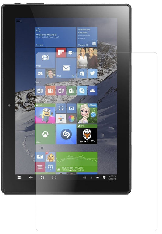 Matte Displayschutzfolie von dipos passend für Lenovo Miix 310, 9H kratzfest und blasenfrei montiert