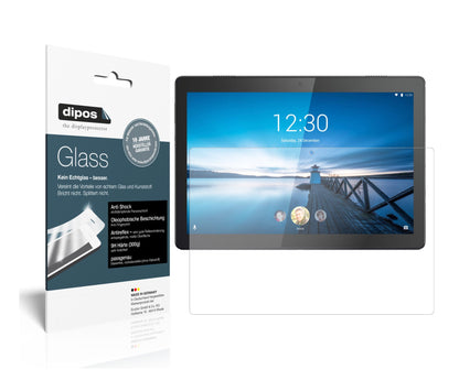 Matte Displayschutzfolie von dipos passend für Lenovo Tab M10 HD, 9H kratzfest und blasenfrei montiert