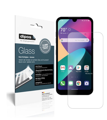 Matte Displayschutzfolie von dipos passend für LG Phoenix 5, 9H kratzfest und blasenfrei montiert