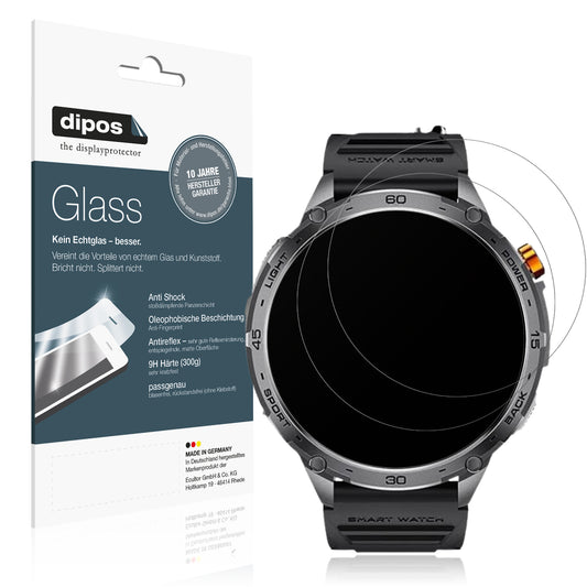 Matte Displayschutzfolie von dipos passend für Lige TX3-A 1.73 Zoll, 9H kratzfest und blasenfrei montiert