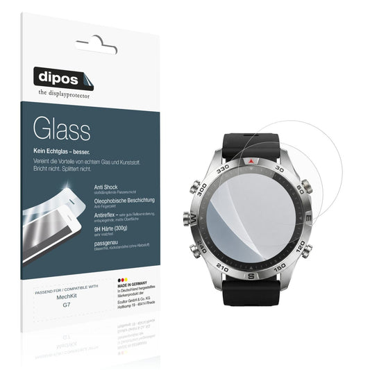 Matte Displayschutzfolie von dipos passend für MechKit G7, 9H kratzfest und blasenfrei montiert