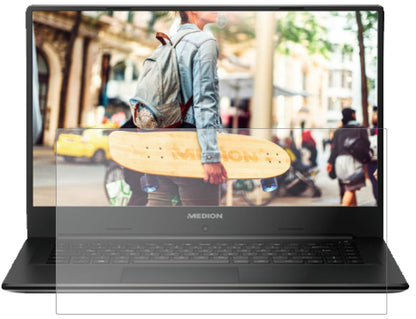 Matte Displayschutzfolie von dipos passend für Medion Akoya E6246 Notebook, 9H kratzfest und blasenfrei montiert
