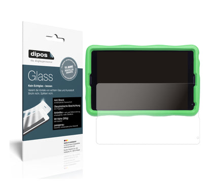 Matte Displayschutzfolie von dipos passend für Medion Kids Tablet E10440, 9H kratzfest und blasenfrei montiert