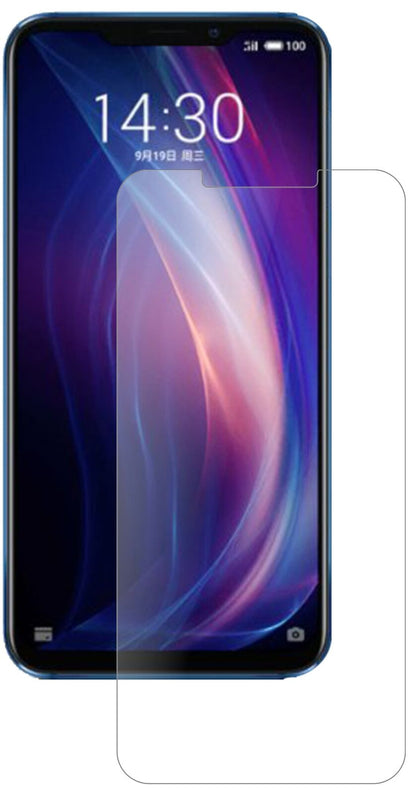 Matte Displayschutzfolie von dipos passend für Meizu X8, 9H kratzfest und blasenfrei montiert