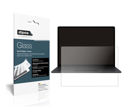 Matte Displayschutzfolie von dipos passend für Microsoft Surface 4 13.5 Zoll, 9H kratzfest und blasenfrei montiert