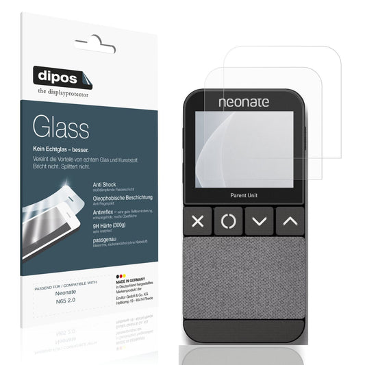 Matte Displayschutzfolie von dipos passend für Neonate N65 2.0, 9H kratzfest und blasenfrei montiert